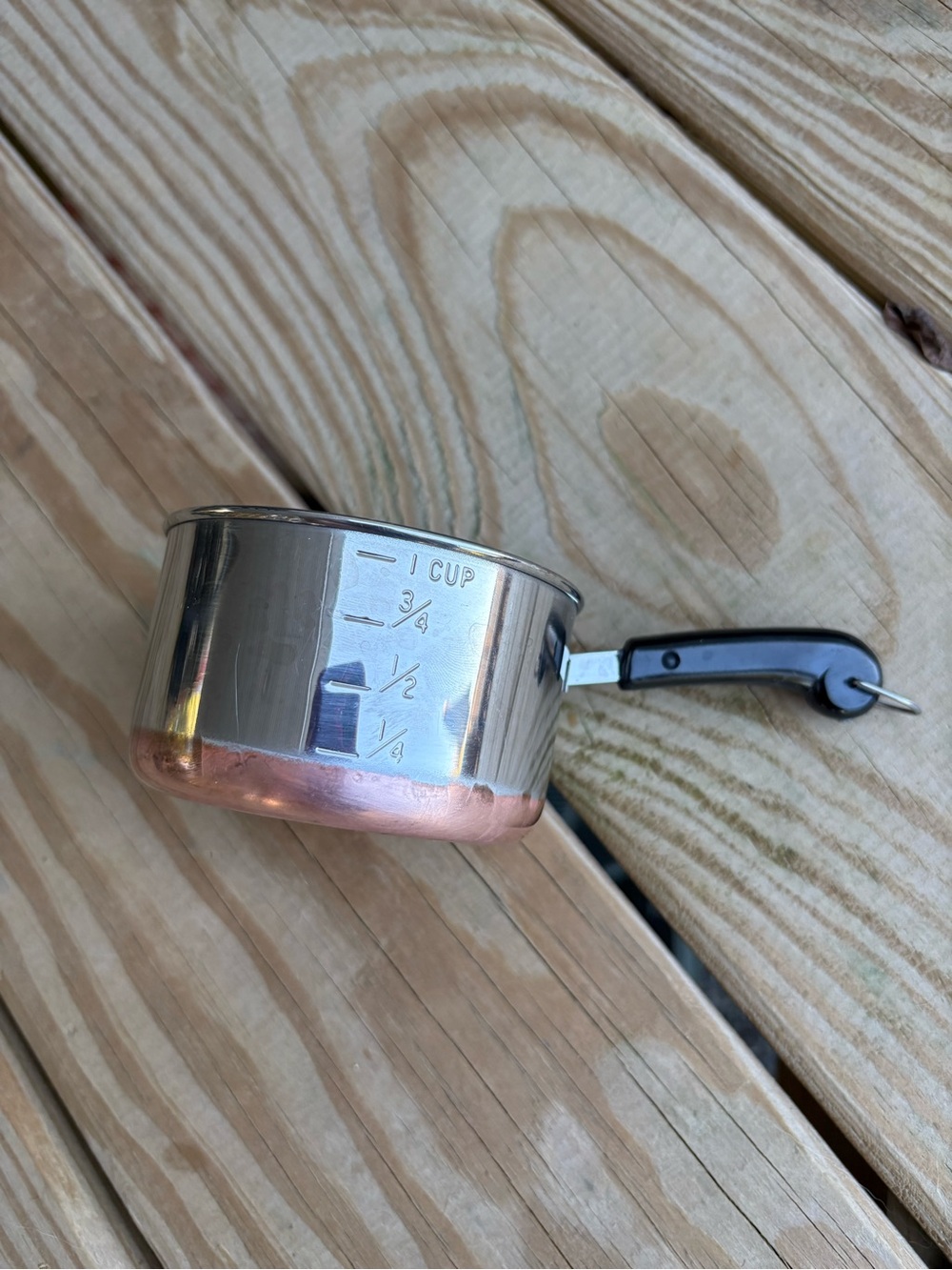 Vintage Revere Ware Measuring Saucepan - 1 Cup